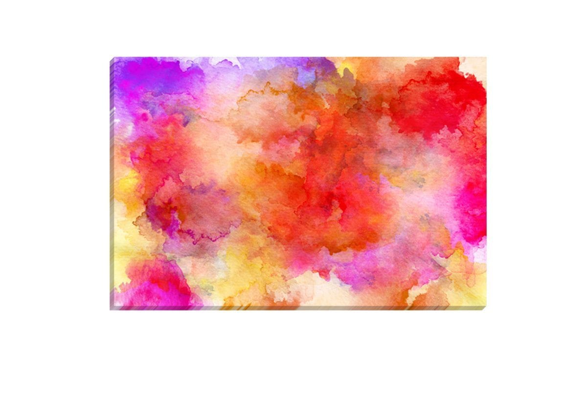 Abstract Watercolour | Canvas Art Print