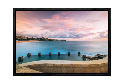 Sunset over Bronte Beach | Canvas Wall Art Print