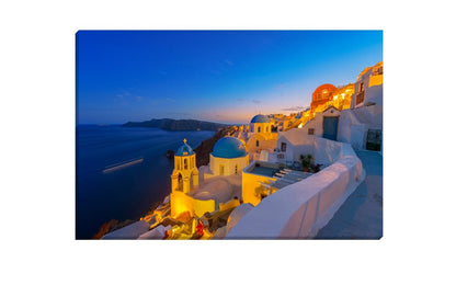 Santorini Island, Greece | Canvas Art Print