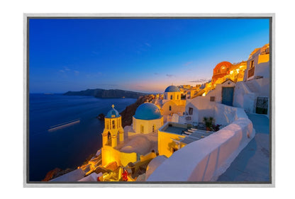 Santorini Island, Greece | Canvas Art Print