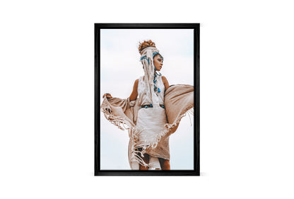 Beachside Boho Fashion | Wall Art Print