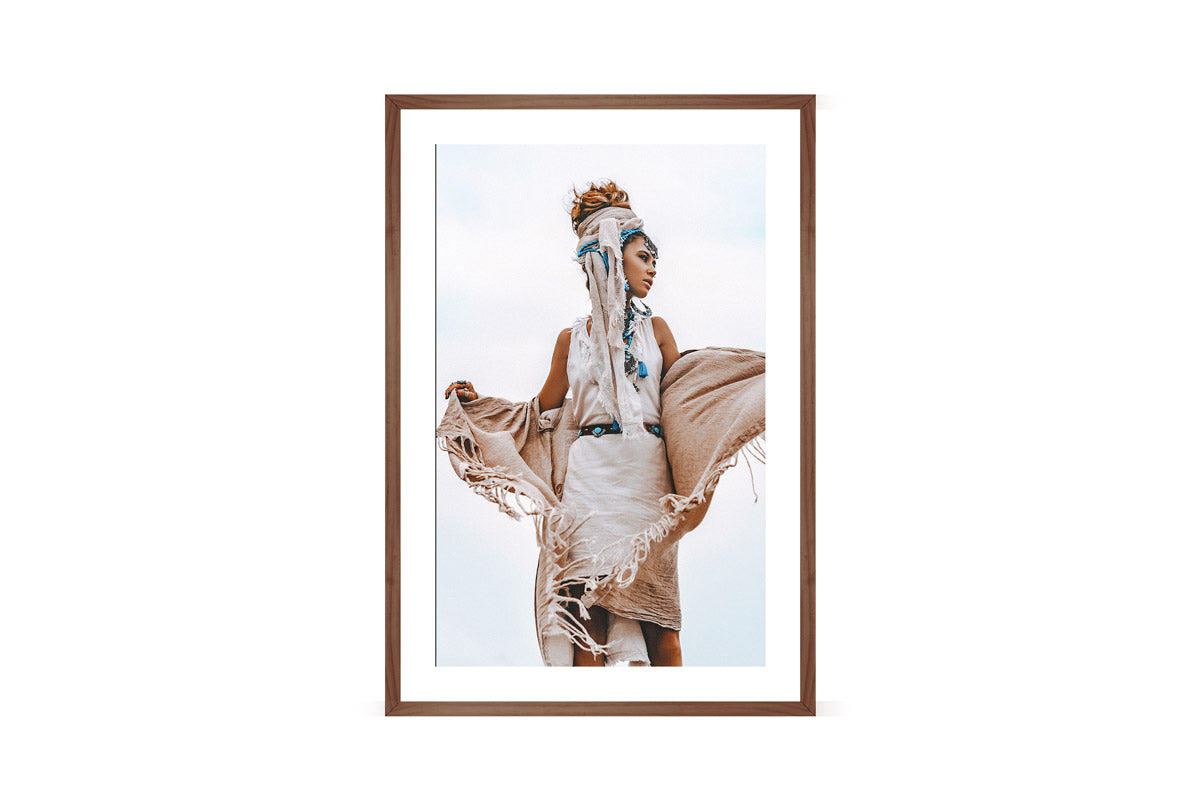 Beachside Boho Fashion | Wall Art Print