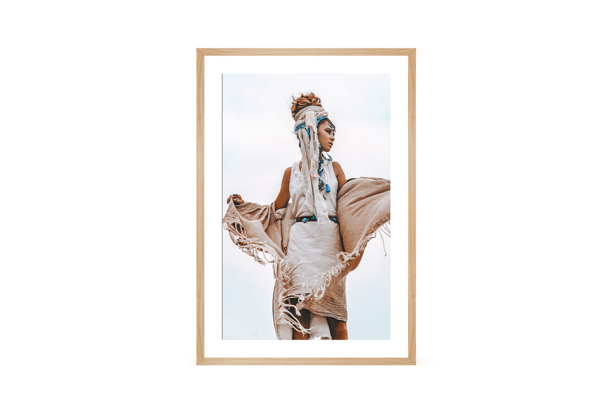 Beachside Boho Fashion | Wall Art Print