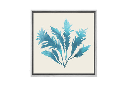 Seaweed Turquoise | Canvas Wall Art Print