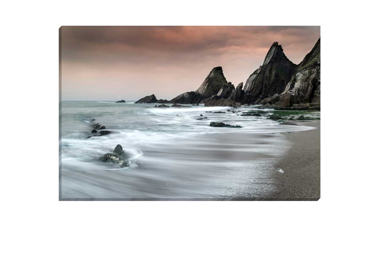 Rugged Coastline | Canvas Wall Art Print