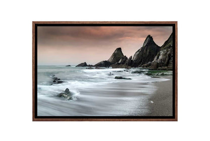 Rugged Coastline | Canvas Wall Art Print