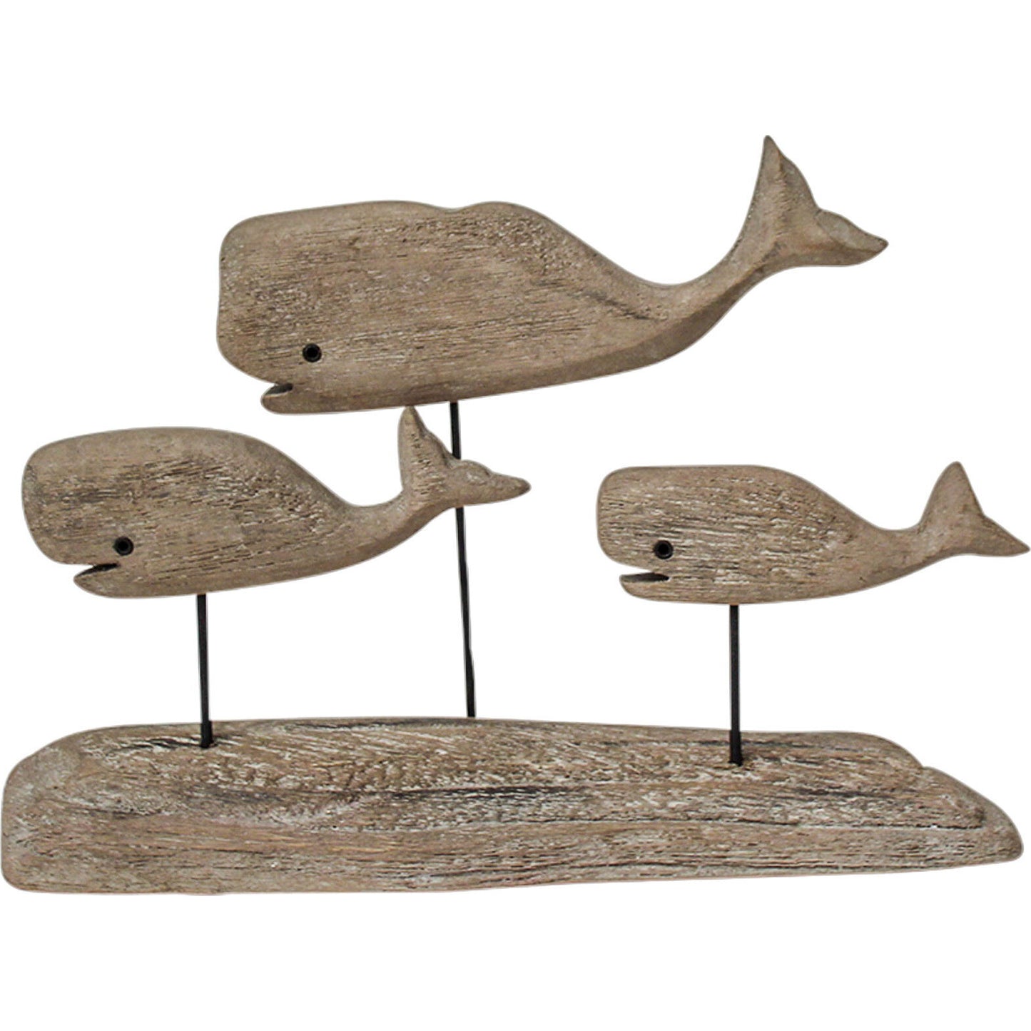 Whale Pod Rustic Decoration