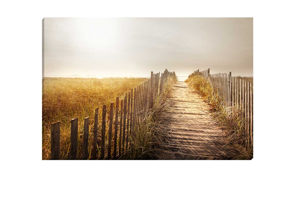 Take Me to the Beach | Canvas Wall Art Print