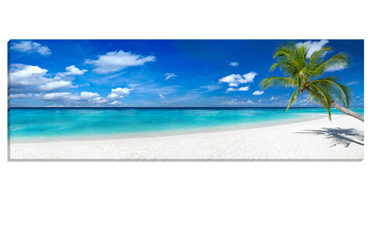 Tropical Beach 2 | Canvas Wall Art Print