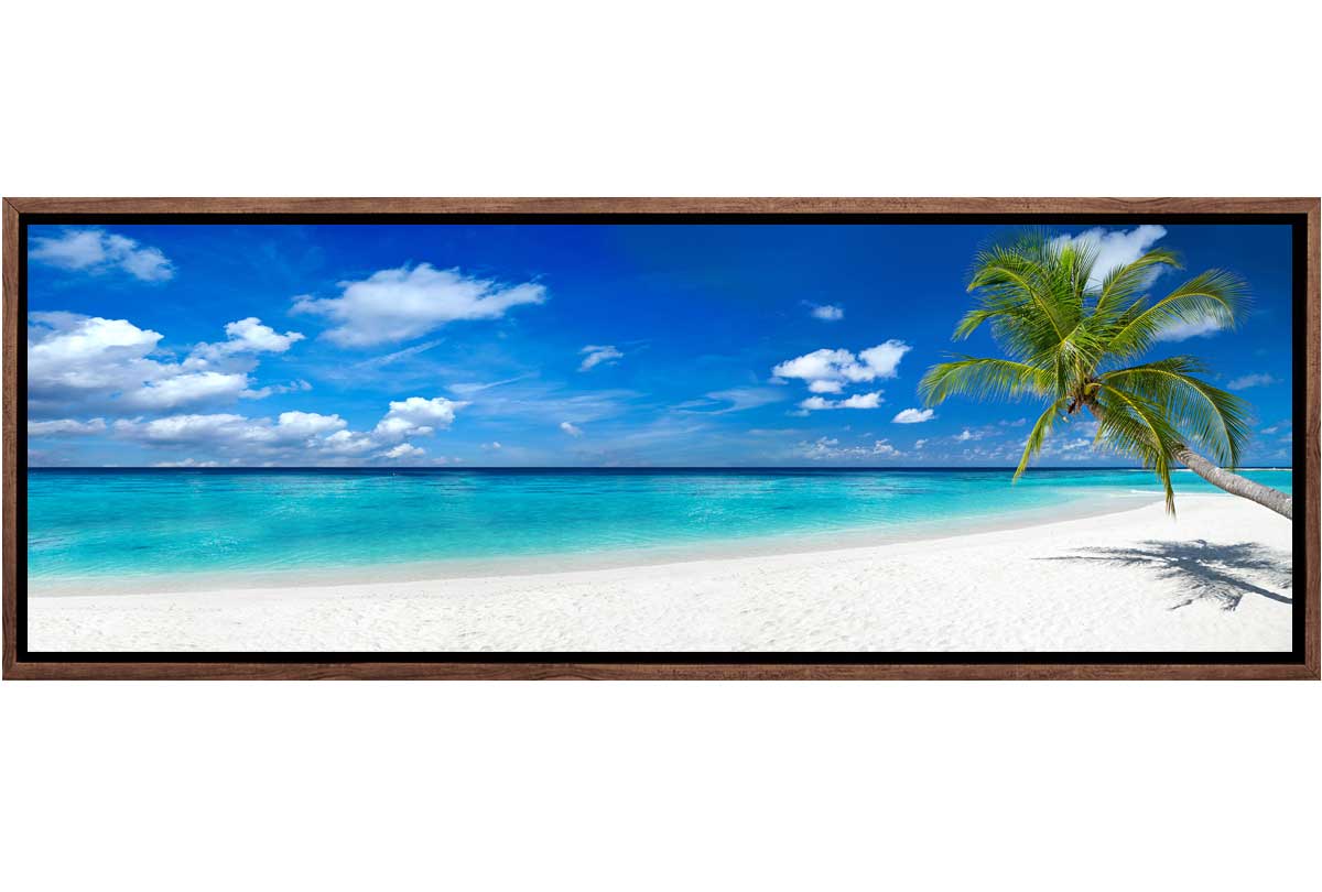 Tropical Beach 2 | Canvas Wall Art Print