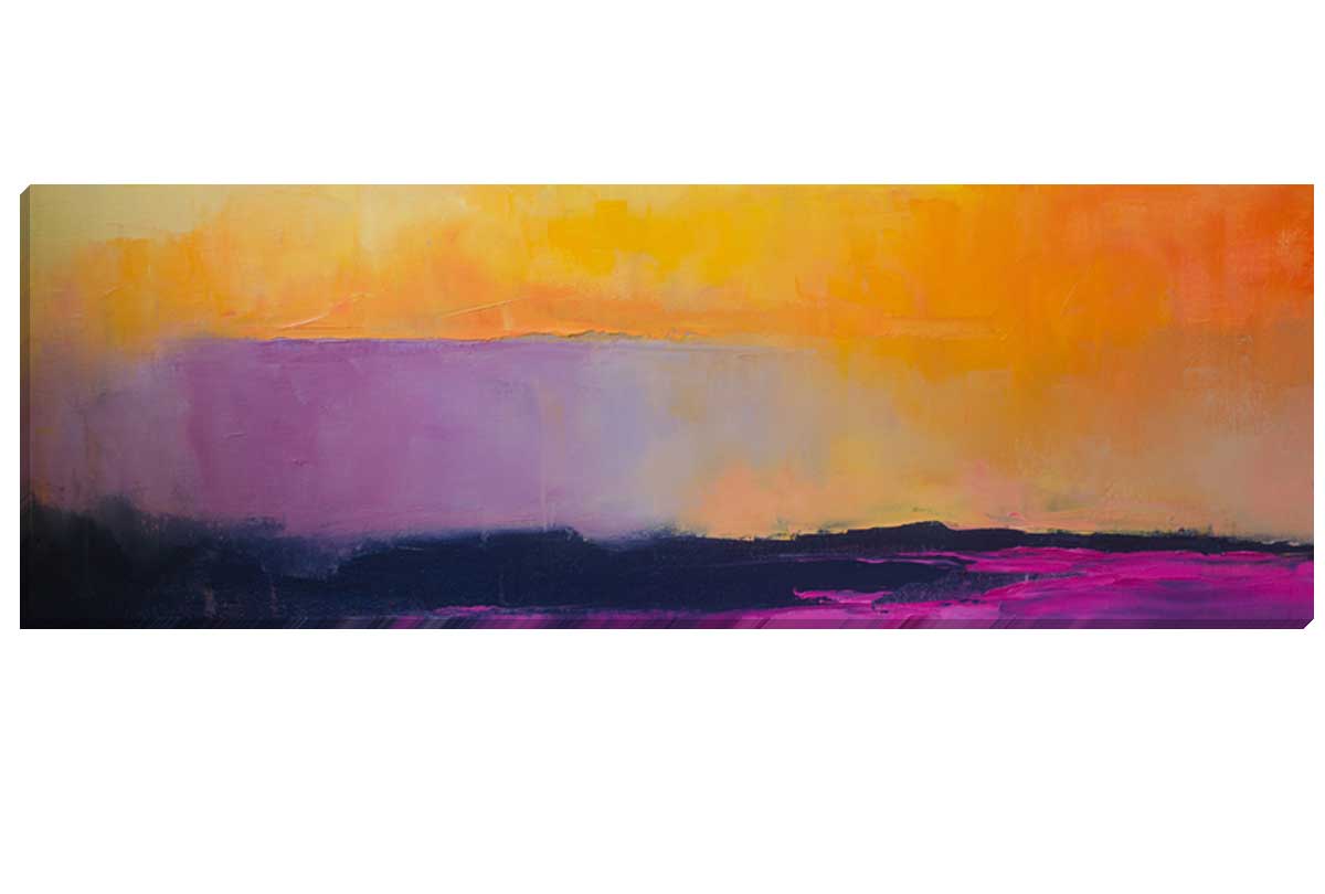 Sunset Abstract | Canvas Wall Art Print