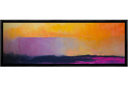 Sunset Abstract | Canvas Wall Art Print