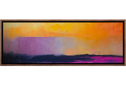 Sunset Abstract | Canvas Wall Art Print