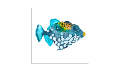 Tropical Fish Blue | Ocean Wall Art