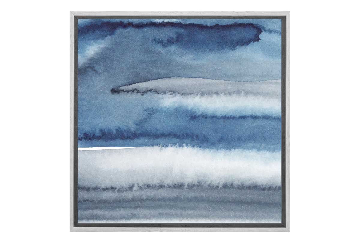 Abstract Stormy Sea | Canvas Wall Art Print