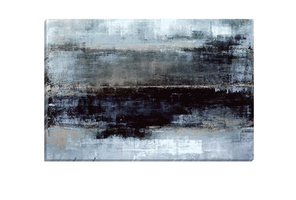 Black and Grey Abstract 2 | Canvas Wall Art Print