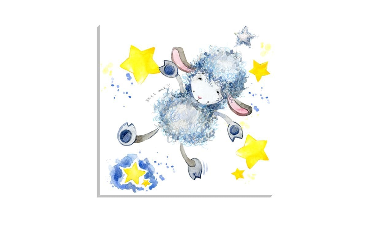 Lamb Baby Dream | Canvas Art Print