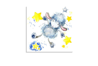 Lamb Baby Dream | Canvas Art Print