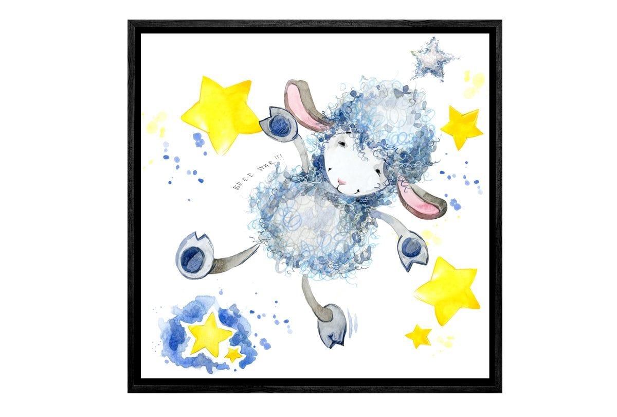 Lamb Baby Dream | Canvas Art Print