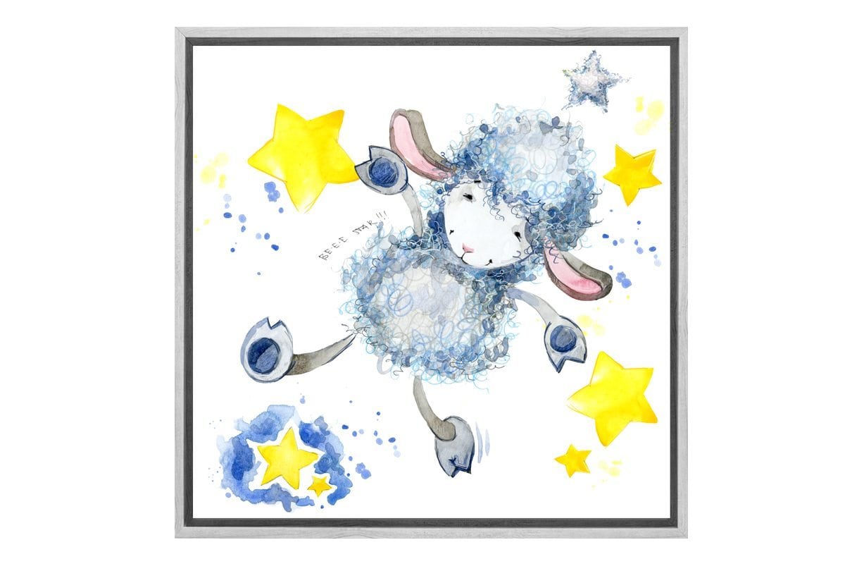 Lamb Baby Dream | Canvas Art Print