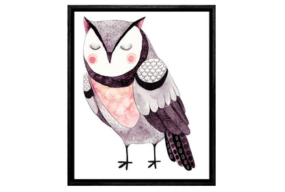 Pretty Owl | Canvas Art Print