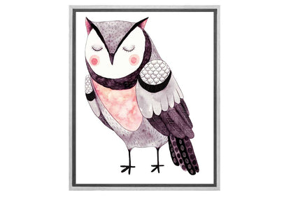 Pretty Owl | Canvas Art Print