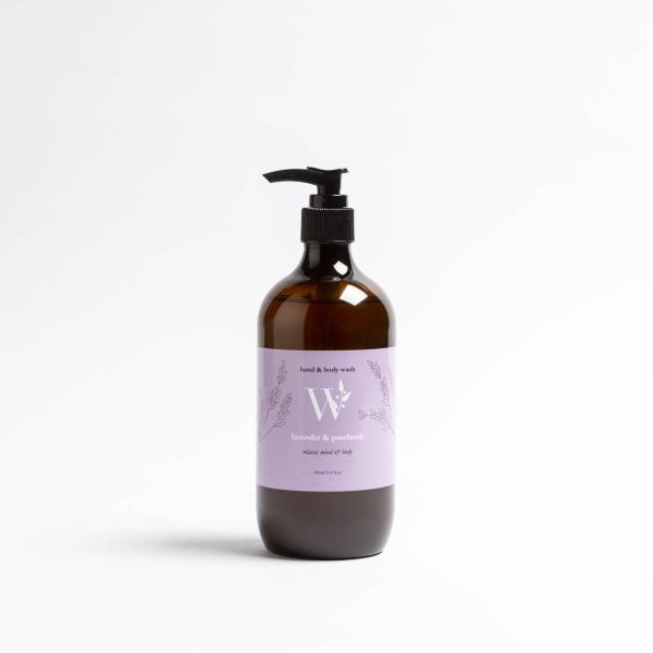 Hand & Body Wash 500ml - Patchouli & Lavender