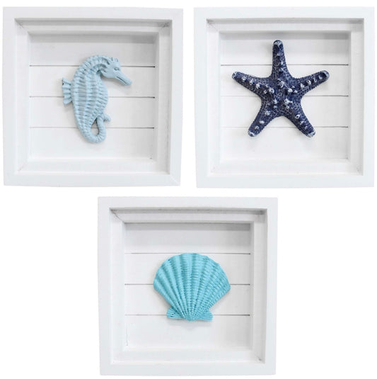 Beachside Wall Art Set of 3