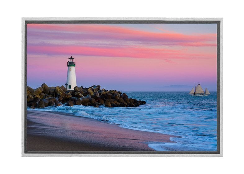 Shop Exclusive Beach Lighthouse Sunset Beach Wall Art Print – Final ...