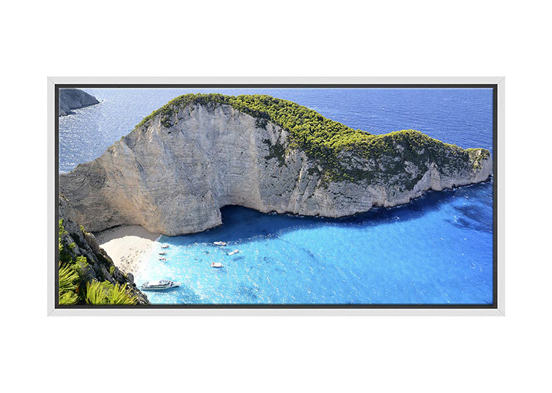 Navagio Panaroma, Zakynthos, Greece Canvas Wall Art Print – Final Touch ...